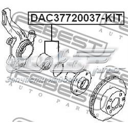 Купить DAC37720037KIT Febest Подшипник передней ступицы