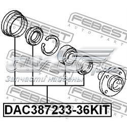 Ступичный подшипник передний Febest DAC38723336KIT