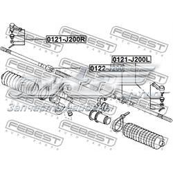 0121J200R Febest ponta externa da barra de direção