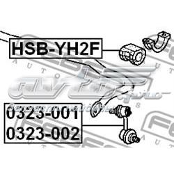 Втулка стабилизатора переднего HSBYH2F Febest