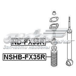 Пыльник амортизатора Febest NSHBFX35R