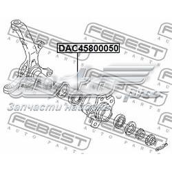 Подшипник задней ступицы DAC45800050 Febest