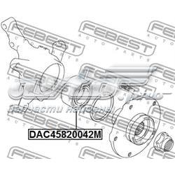 DAC45820042M Febest Подшипник ступицы передней