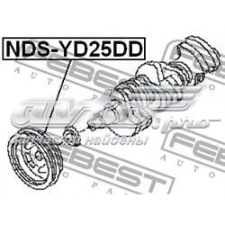 Демпфер коленвала Febest NDSYD25DD