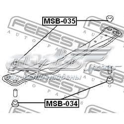 Купить MSB034 Febest Сайлентблок переднего подрамника