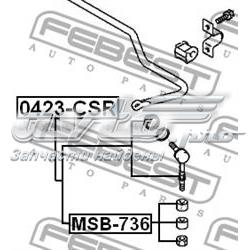 Втулка стойки заднего стабилизатора Febest MSB736