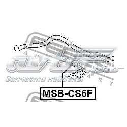 MSBCS6F Febest Разрезная втулка стабилизатора