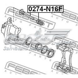 Направляющая суппорта переднего 0274N16F Febest