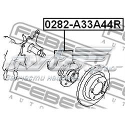 Задняя ступица 0282A33A44R Febest