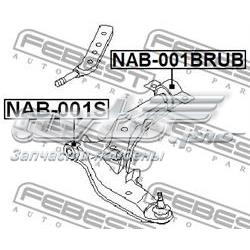 Сайлентблок переднего нижнего рычага Febest NAB001BRUB
