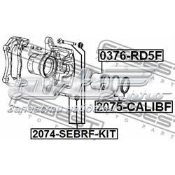 Купить 2074SEBRFKIT Febest Втулка направляющая тормозного суппорта