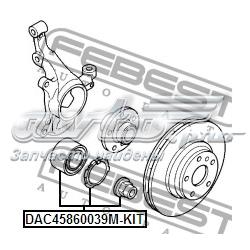 Ступичный подшипник передний Febest DAC45860039MKIT