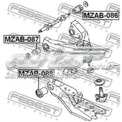 MZAB086 Febest Сайлентблок верхней передней подвески