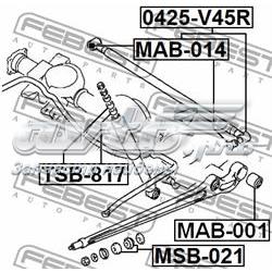 Сайлентблоки продольных рычагов задней подвески Febest MAB001