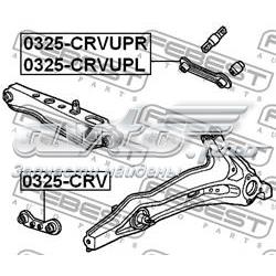 0325-CRV Febest braço oscilante de suspensão traseira transversal