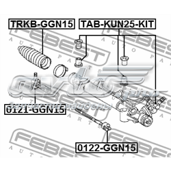 Tração de direção Toyota Hilux N