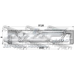 Vedação da Caixa Automática de Mudança (de árvore de saída/primária) 9031125011 Toyota