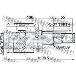Внутренняя граната Febest 0211D40AT