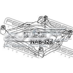 NAB329 Febest Сайлентблоки передней балки