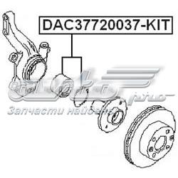 Подшипник ступицы DAC37720037KIT Febest