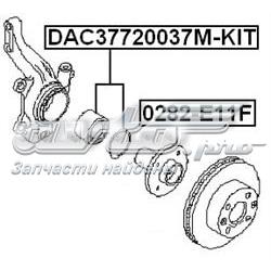 Купить DAC37720037MKIT Febest Подшипник передней ступицы