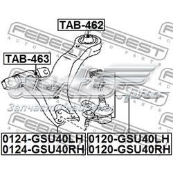 Нижняя правая шаровая опора 0120GSU40RH Febest