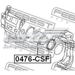Поршень суппорта переднего Febest 0476CSF