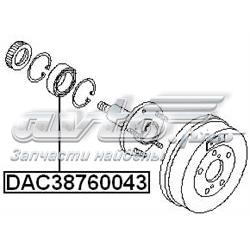 Задний подшипник Febest DAC38760043