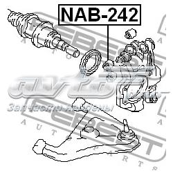 NAB242 Febest Сайлентблок цапфы