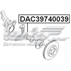DAC39740039 Febest Подшипник ступицы передней