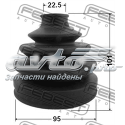 Пыльник ШРУСа наружный 0217C24 Febest