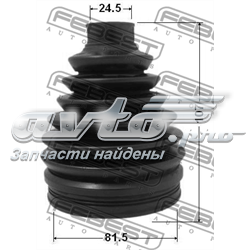 Пыльник ШРУСа передней полуоси наружный Febest 0217PB30