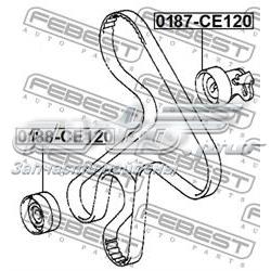 Rolo parasita da correia do mecanismo de distribuição de gás Toyota Corolla E12