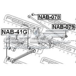NAB41G Febest Сайлентблок заднего продольного рычага