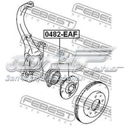 Комплект подшипника ступицы колеса Febest 0482EAF цена, от 50.23 USD