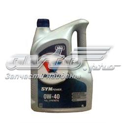 Моторное масло Valvoline SynPower 0W-40 Синтетическое 4л (872588)