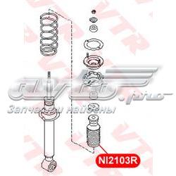 NI2103R VTR pára-choque (grade de proteção de amortecedor traseiro + bota de proteção)