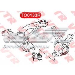 Сайлентблок переднего нижнего рычага TO0133R VTR