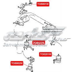 Левая подушка двигателя TO5201M VTR