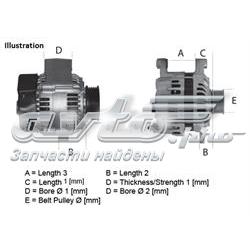 Генератор LRA02060 TRW