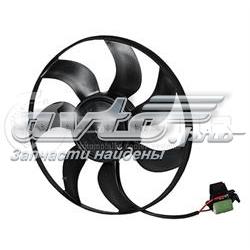 Ventilador elétrico de esfriamento montado (motor + roda de aletas) para Opel Zafira (P12)
