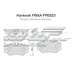 FPE023 Hankook Frixa Колодки передние