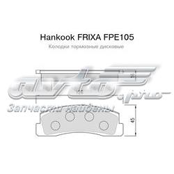 FPE105 Hankook Frixa Колодки передние