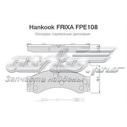 FPE108 Hankook Frixa Колодки передние