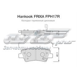 FPH17R Hankook Frixa Колодки тормозные дисковые комплект