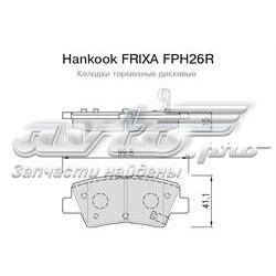 Колодки Hankook Frixa FPH26R цена, от 18.45 USD