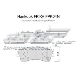FPK04N Hankook Frixa Колодки передние