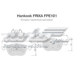 FPE101 Hankook Frixa передние тормозные колодки