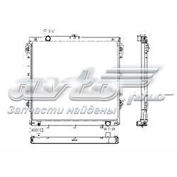 PL012076 Koyorad radiador de esfriamento de motor