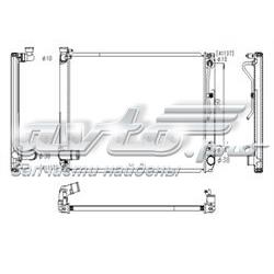 PL012187 Koyorad radiador de esfriamento de motor